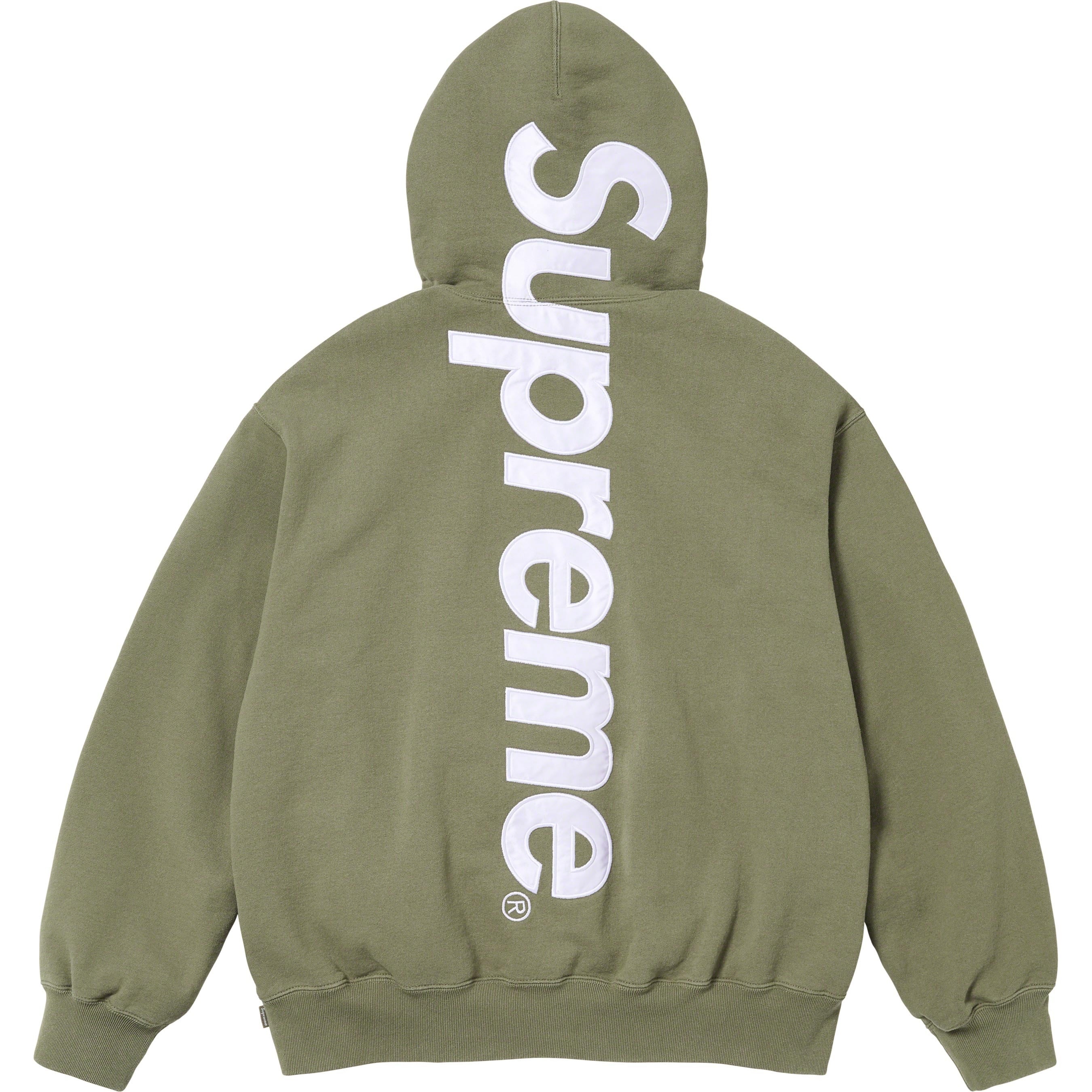 Satin Appliqué Hooded Sweatshirt view 18